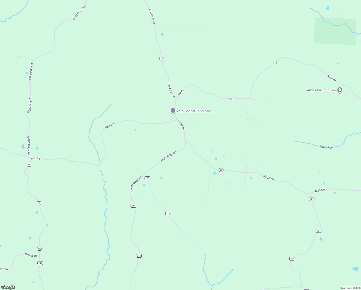 map of restaurants, bars, coffee shops, grocery stores, and more near 232 C30 in Vincent