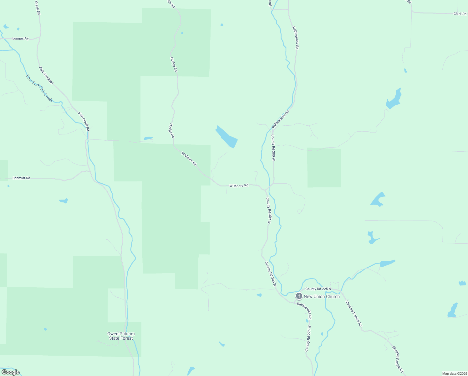 map of restaurants, bars, coffee shops, grocery stores, and more near 3368 West Moore Road in Spencer