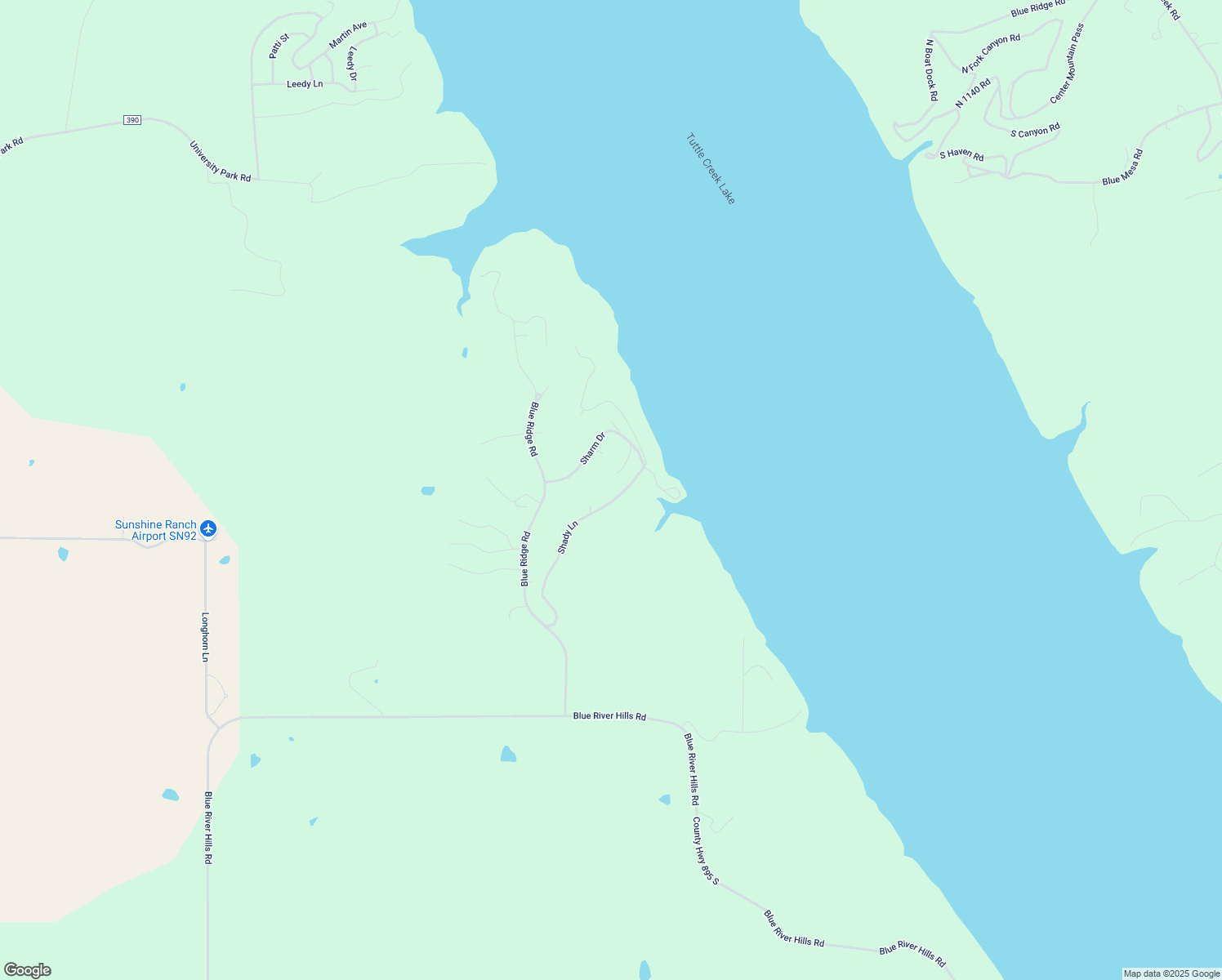 map of restaurants, bars, coffee shops, grocery stores, and more near 9259-9301 Shady Lane in Manhattan