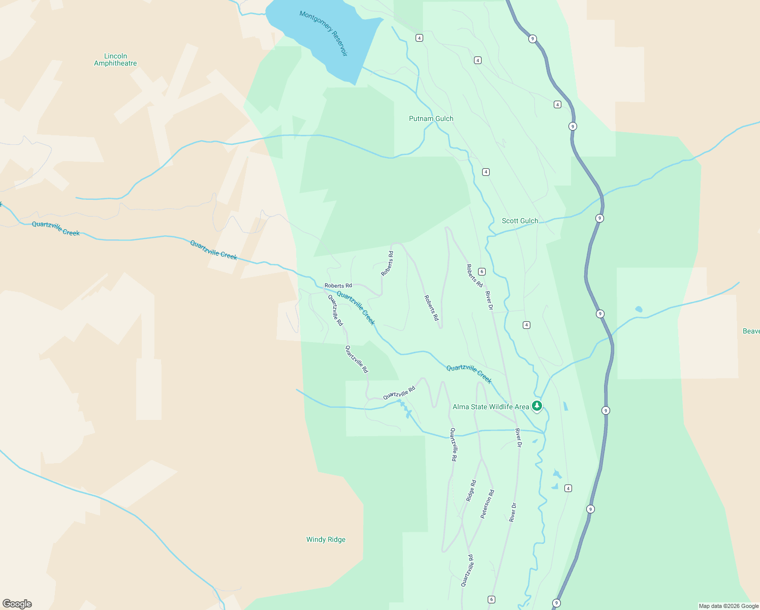 map of restaurants, bars, coffee shops, grocery stores, and more near 22 Ron's Road in Alma