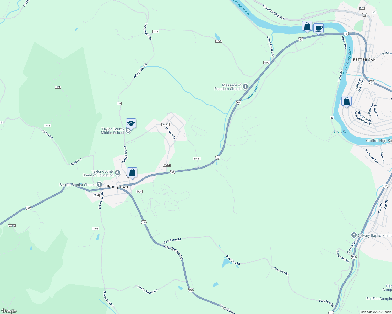 map of restaurants, bars, coffee shops, grocery stores, and more near 108 Woodsdale Drive in Grafton