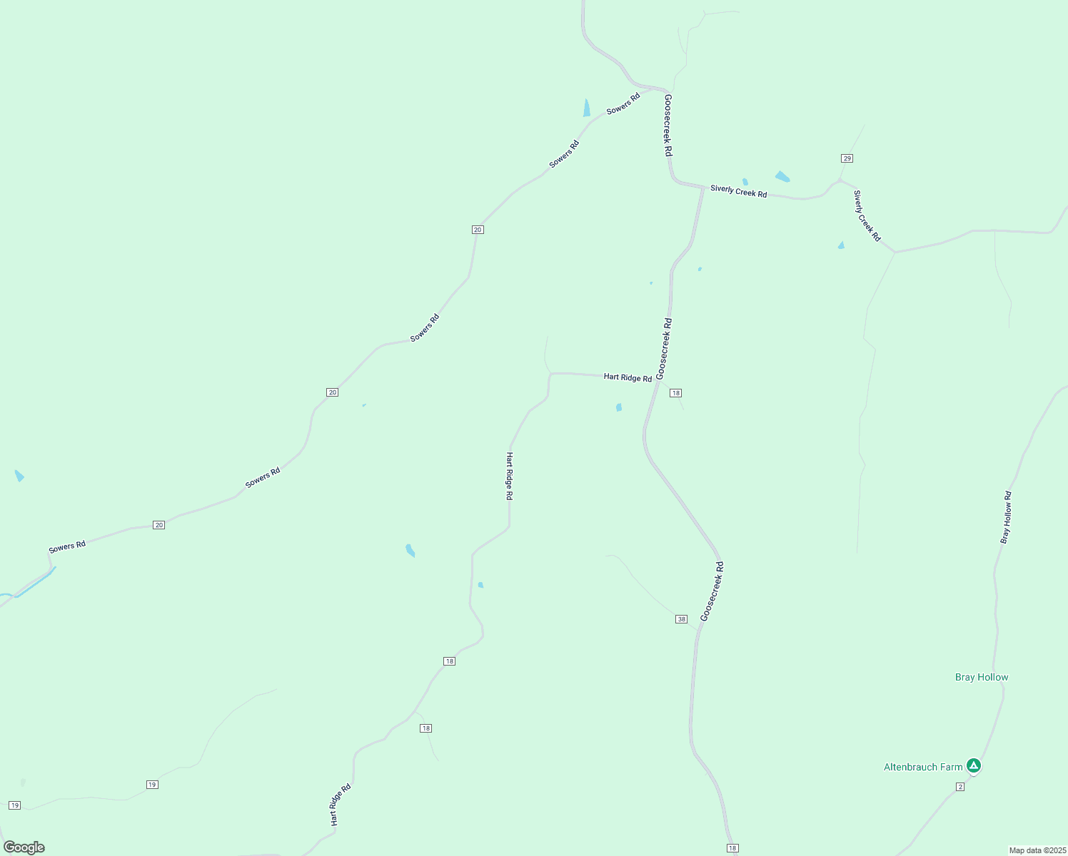 map of restaurants, bars, coffee shops, grocery stores, and more near 27528 Hart Ridge Road in McArthur