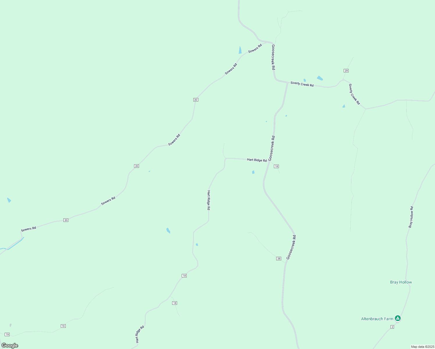 map of restaurants, bars, coffee shops, grocery stores, and more near 27528 Hart Ridge Road in McArthur