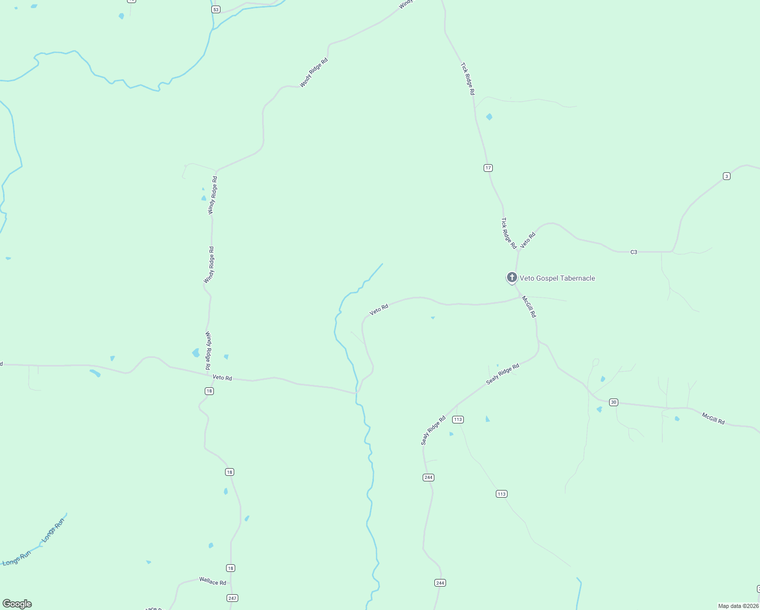 map of restaurants, bars, coffee shops, grocery stores, and more near 2207 Veto Road in Vincent