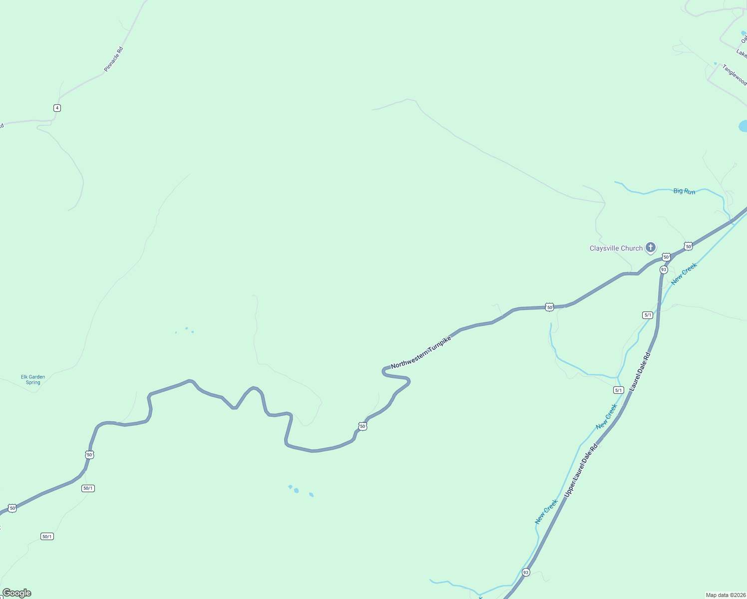 map of restaurants, bars, coffee shops, grocery stores, and more near in Claysville