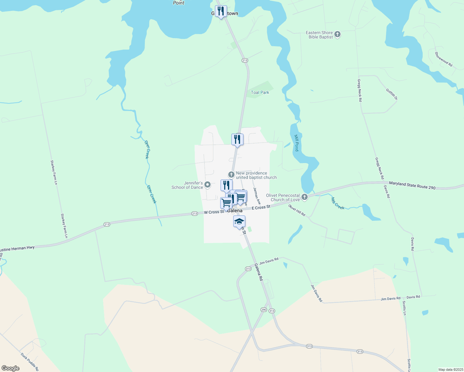 132 North Main Street, Galena MD Walk Score