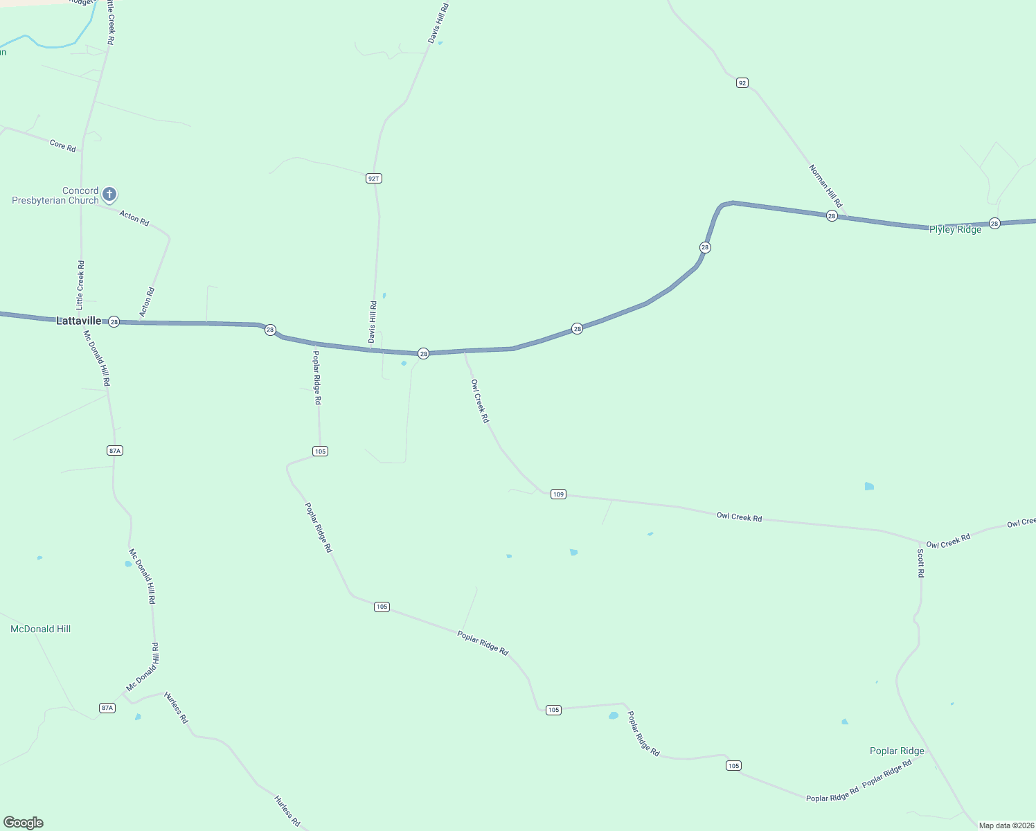 map of restaurants, bars, coffee shops, grocery stores, and more near 264 Owl Creek Road in Frankfort