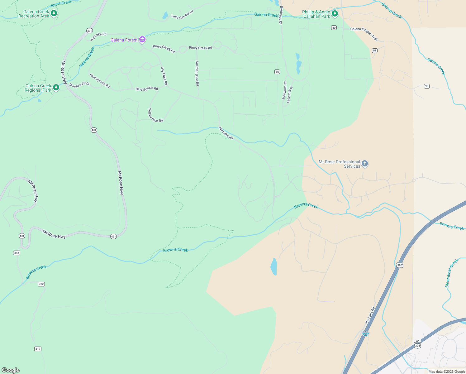 map of restaurants, bars, coffee shops, grocery stores, and more near 34 Bennington Court in Reno