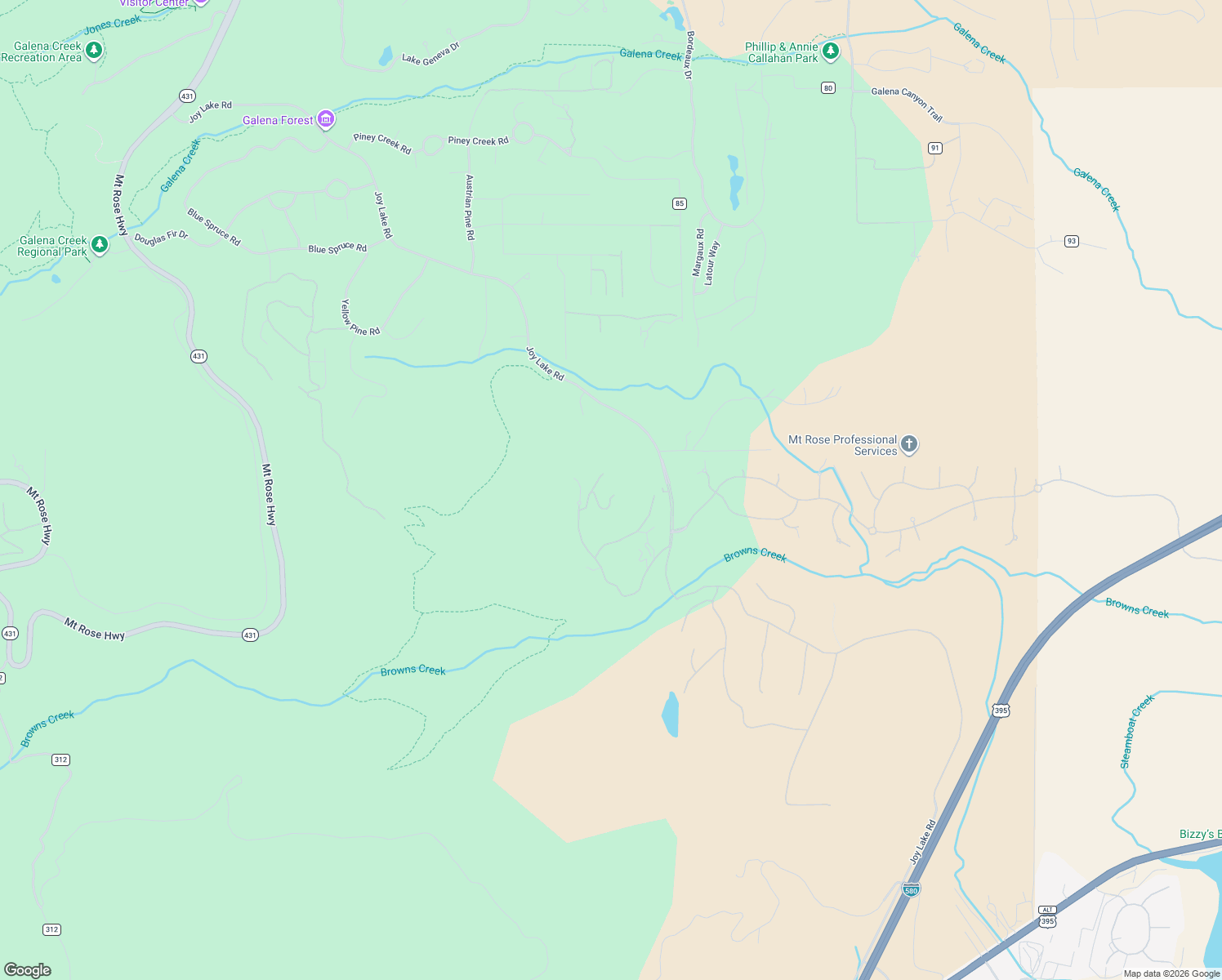 map of restaurants, bars, coffee shops, grocery stores, and more near 29 Bennington Court in Reno