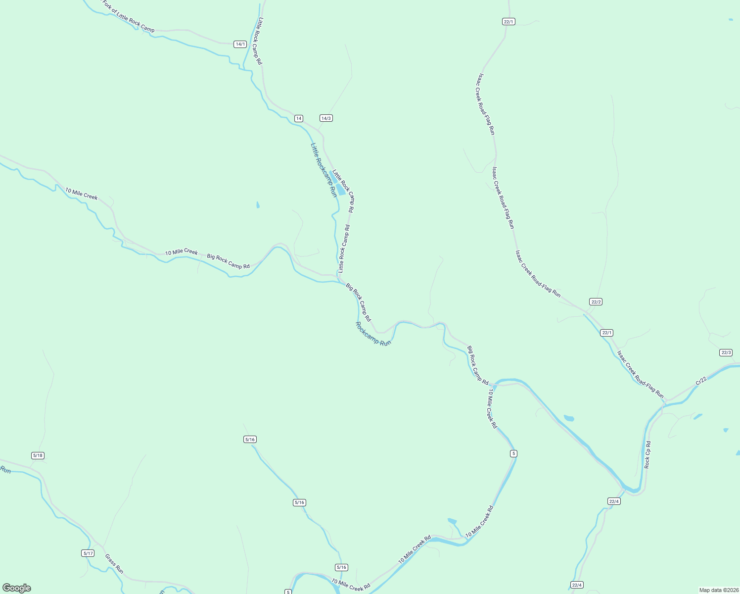 map of restaurants, bars, coffee shops, grocery stores, and more near 2969 Rock Camp Road in Wallace
