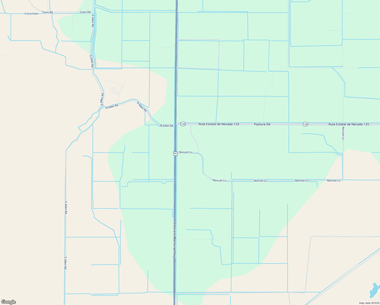 map of restaurants, bars, coffee shops, grocery stores, and more near 143 Norcutt Lane in Fallon