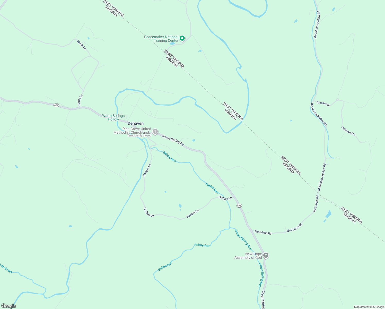 map of restaurants, bars, coffee shops, grocery stores, and more near 2601 Green Spring Road in Winchester