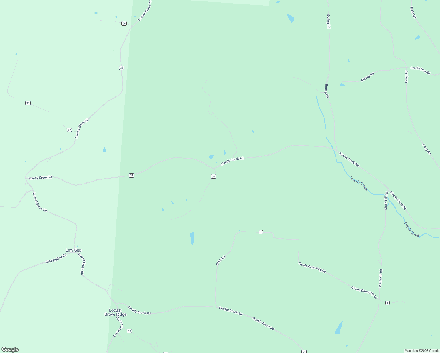 map of restaurants, bars, coffee shops, grocery stores, and more near 26195 Faris Road in McArthur