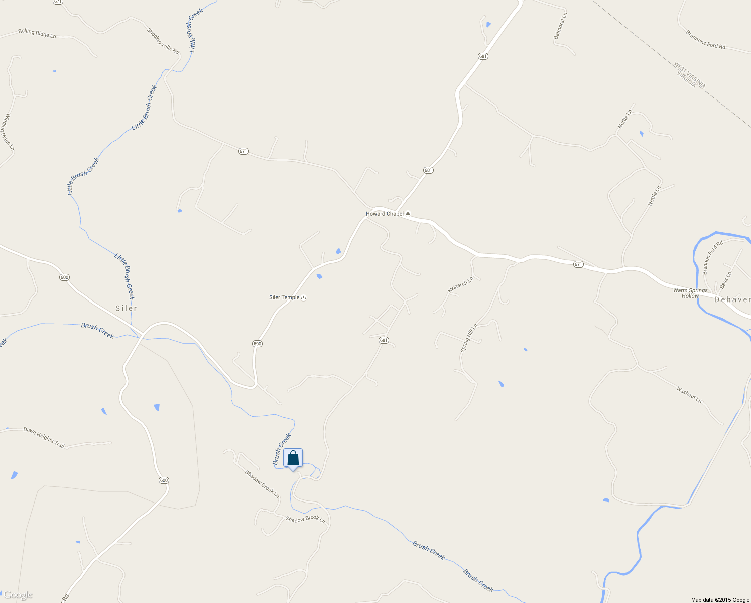 map of restaurants, bars, coffee shops, grocery stores, and more near 106 Shadow Glen Court in Winchester