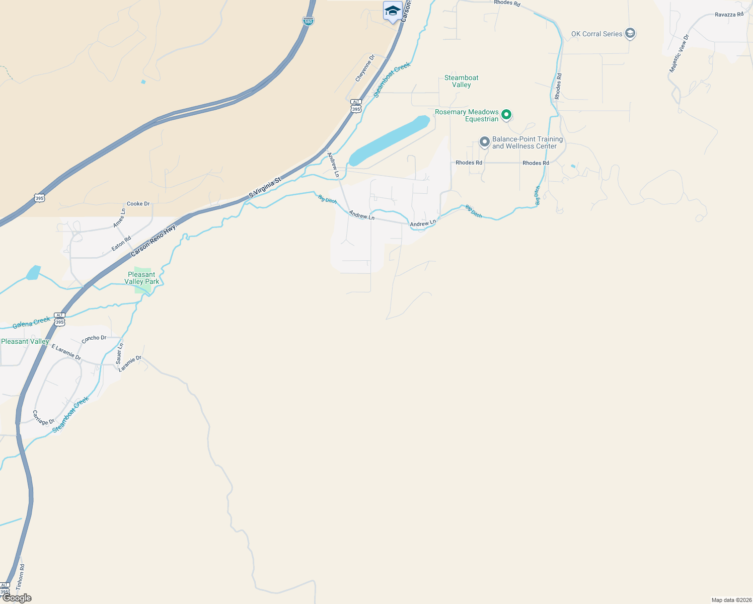 map of restaurants, bars, coffee shops, grocery stores, and more near 315 Neilson Road in Reno