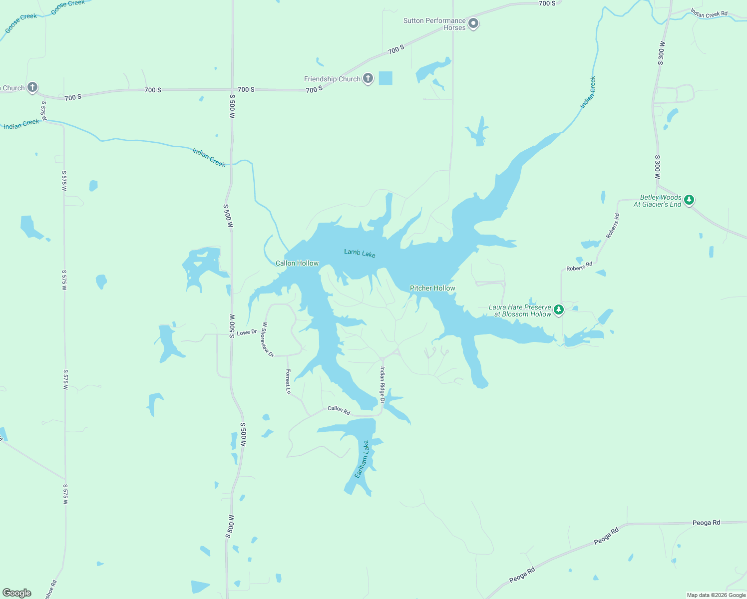 map of restaurants, bars, coffee shops, grocery stores, and more near 7902 Saw Mill Court in Trafalgar