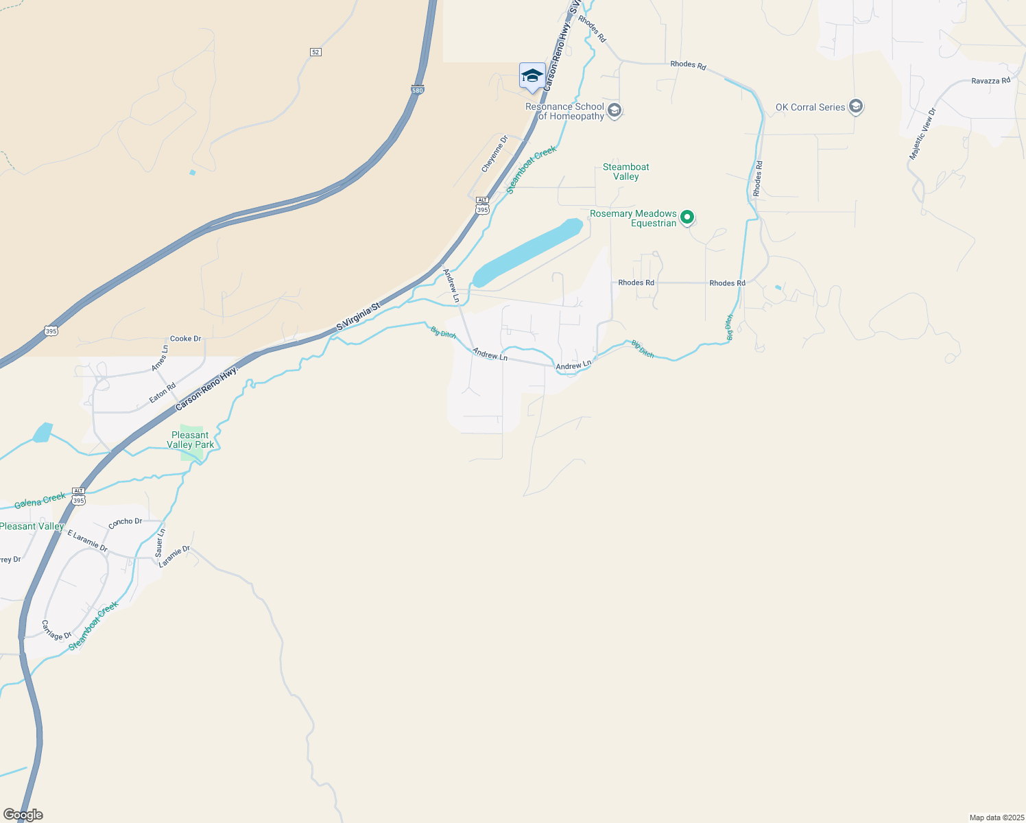 map of restaurants, bars, coffee shops, grocery stores, and more near 270 Neilson Road in Reno