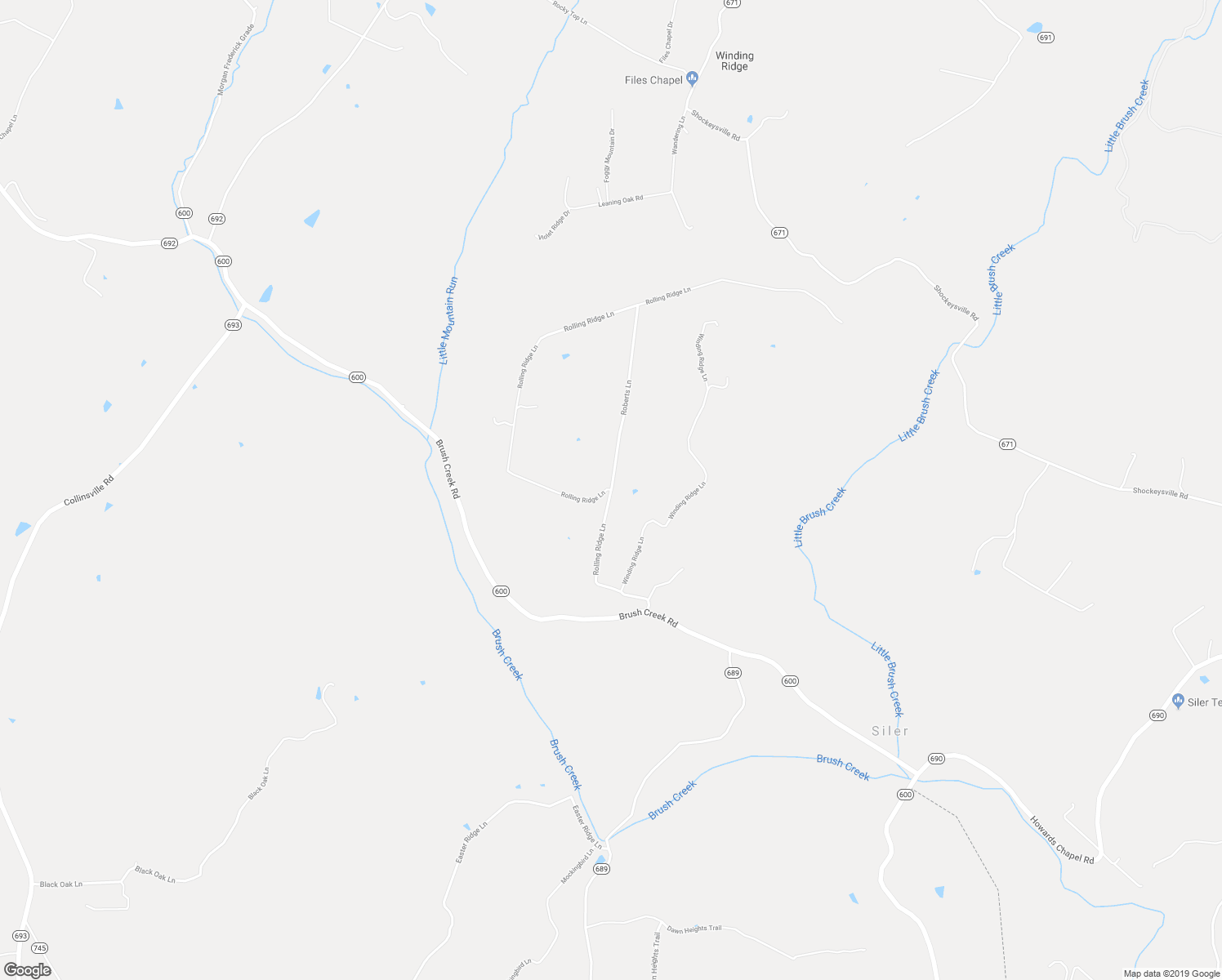 map of restaurants, bars, coffee shops, grocery stores, and more near Rolling Ridge Lane in Winchester
