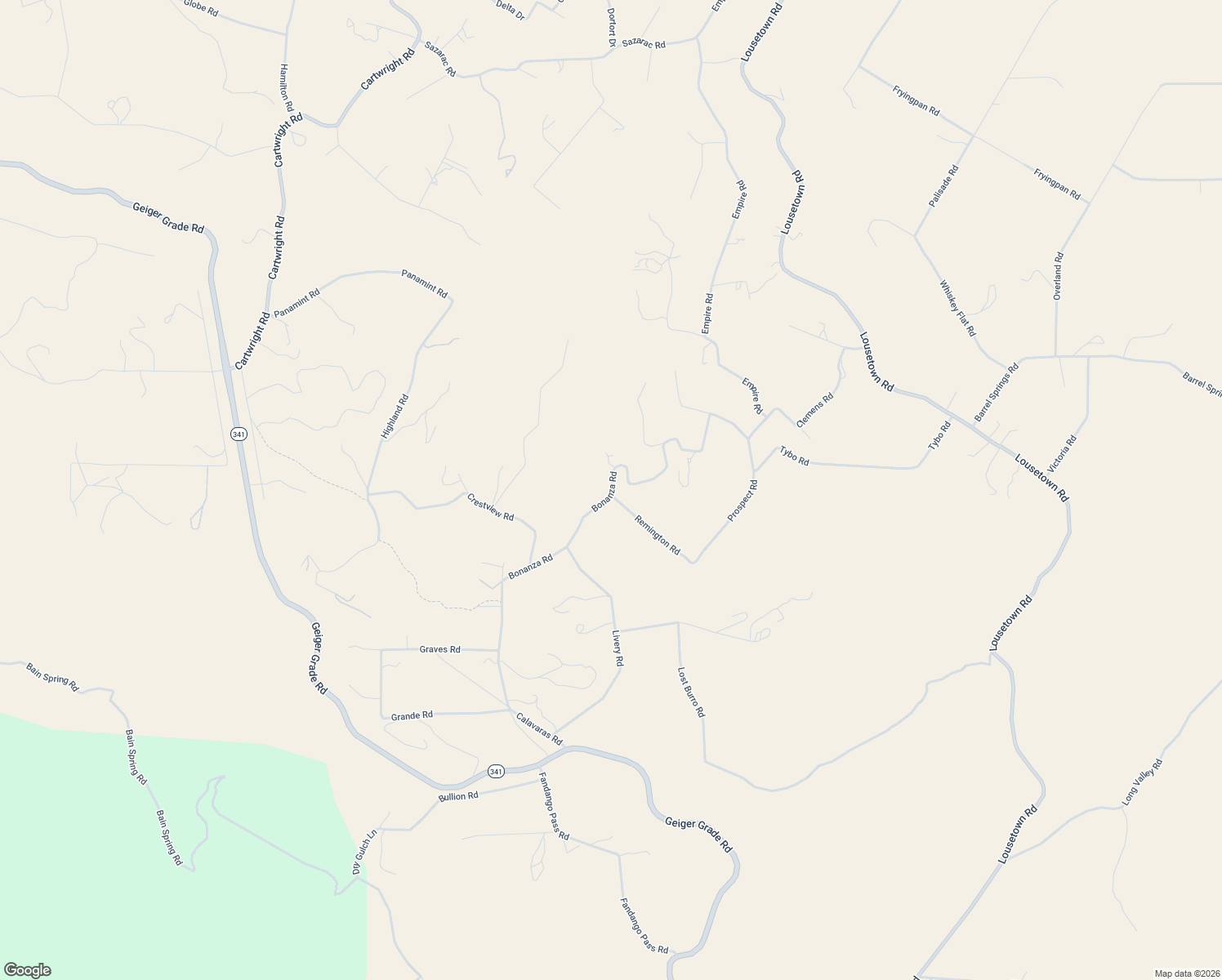 map of restaurants, bars, coffee shops, grocery stores, and more near 1441 Bonanza Road in Reno