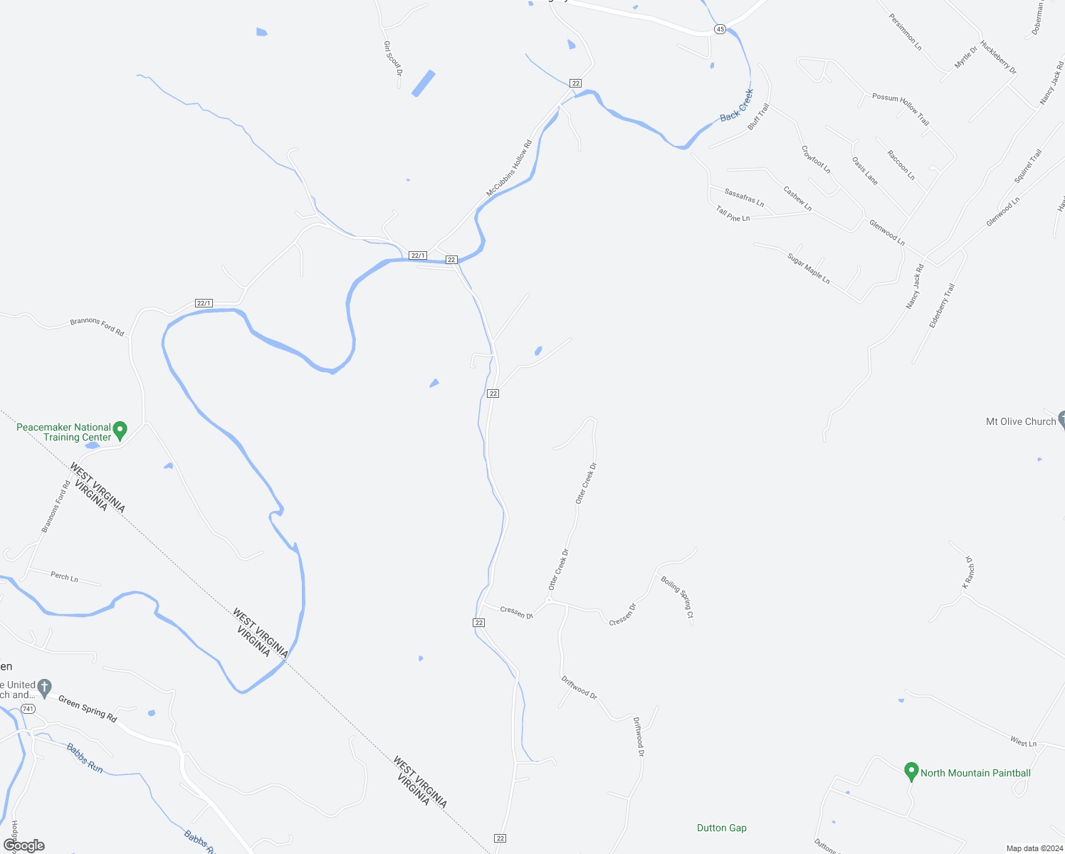 map of restaurants, bars, coffee shops, grocery stores, and more near 752 Otter Creek Drive in Gerrardstown