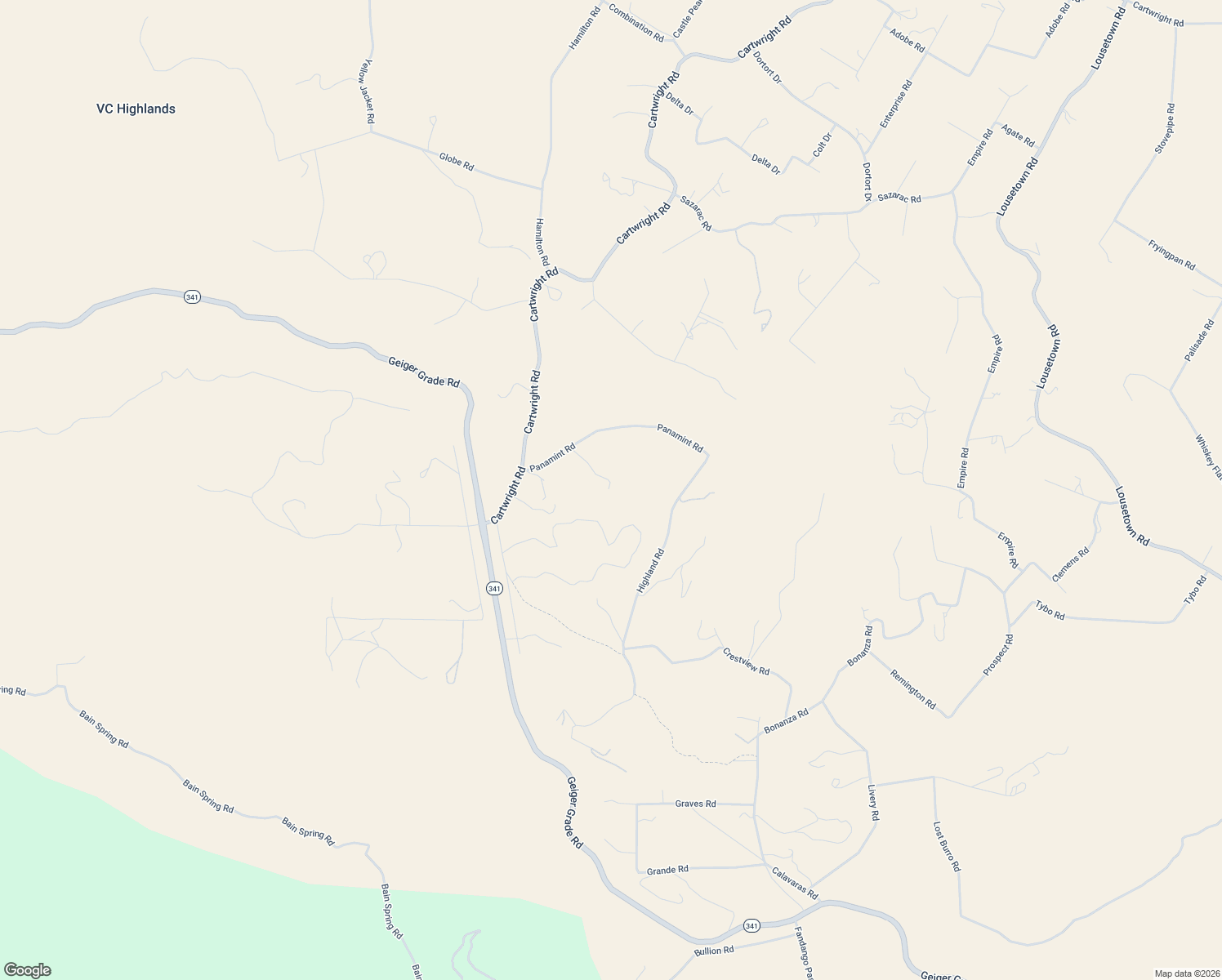 map of restaurants, bars, coffee shops, grocery stores, and more near 370 Panamint Road in Reno