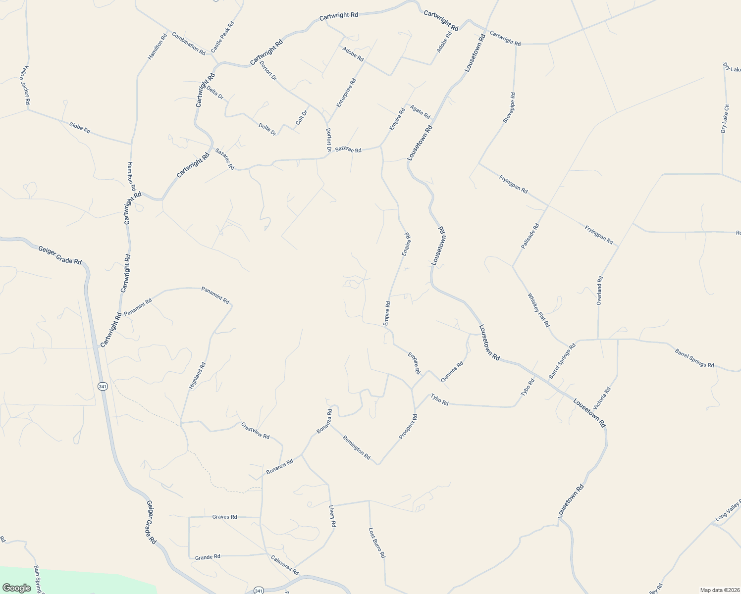 map of restaurants, bars, coffee shops, grocery stores, and more near 1781 Harte Road in Reno