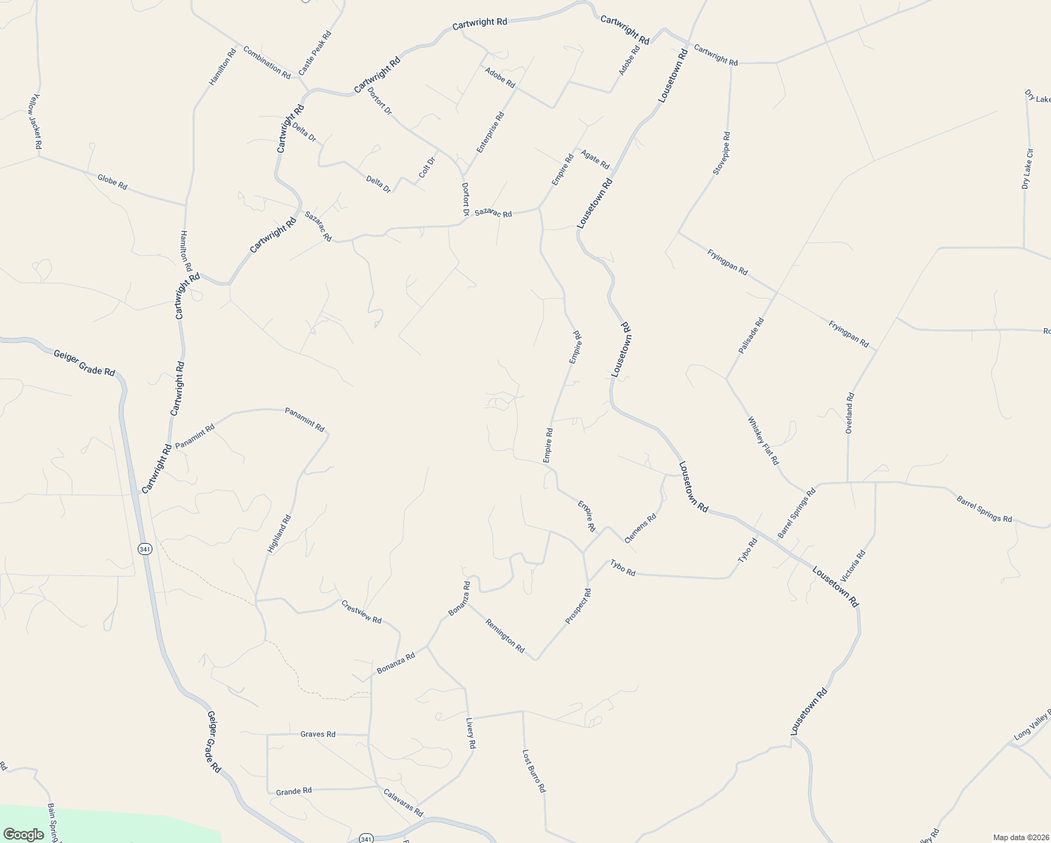 map of restaurants, bars, coffee shops, grocery stores, and more near 1781 Harte Road in Reno