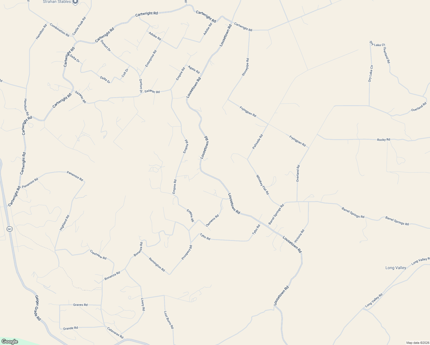 map of restaurants, bars, coffee shops, grocery stores, and more near 1835 Lousetown Road in Reno