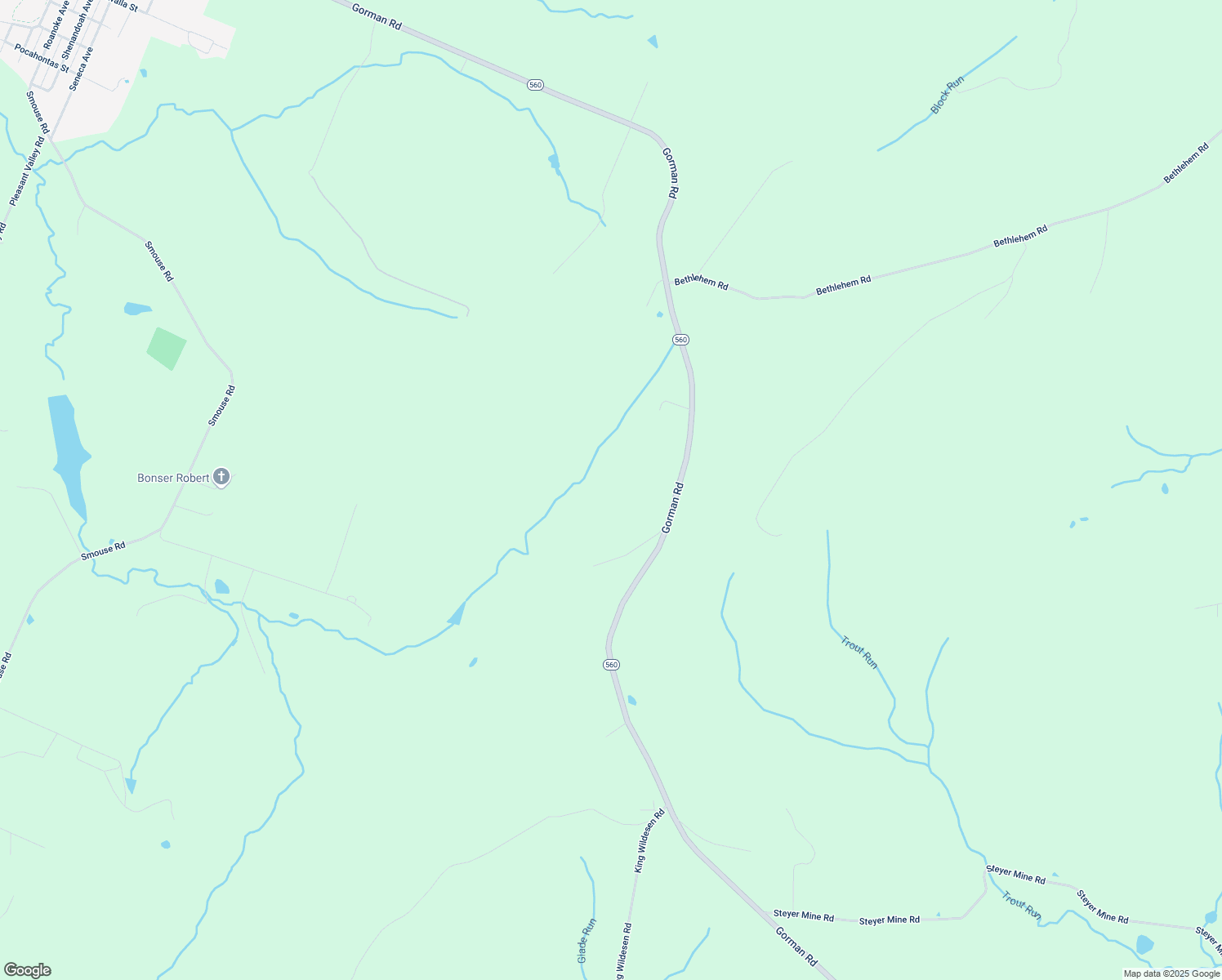 map of restaurants, bars, coffee shops, grocery stores, and more near in Loch Lynn Heights