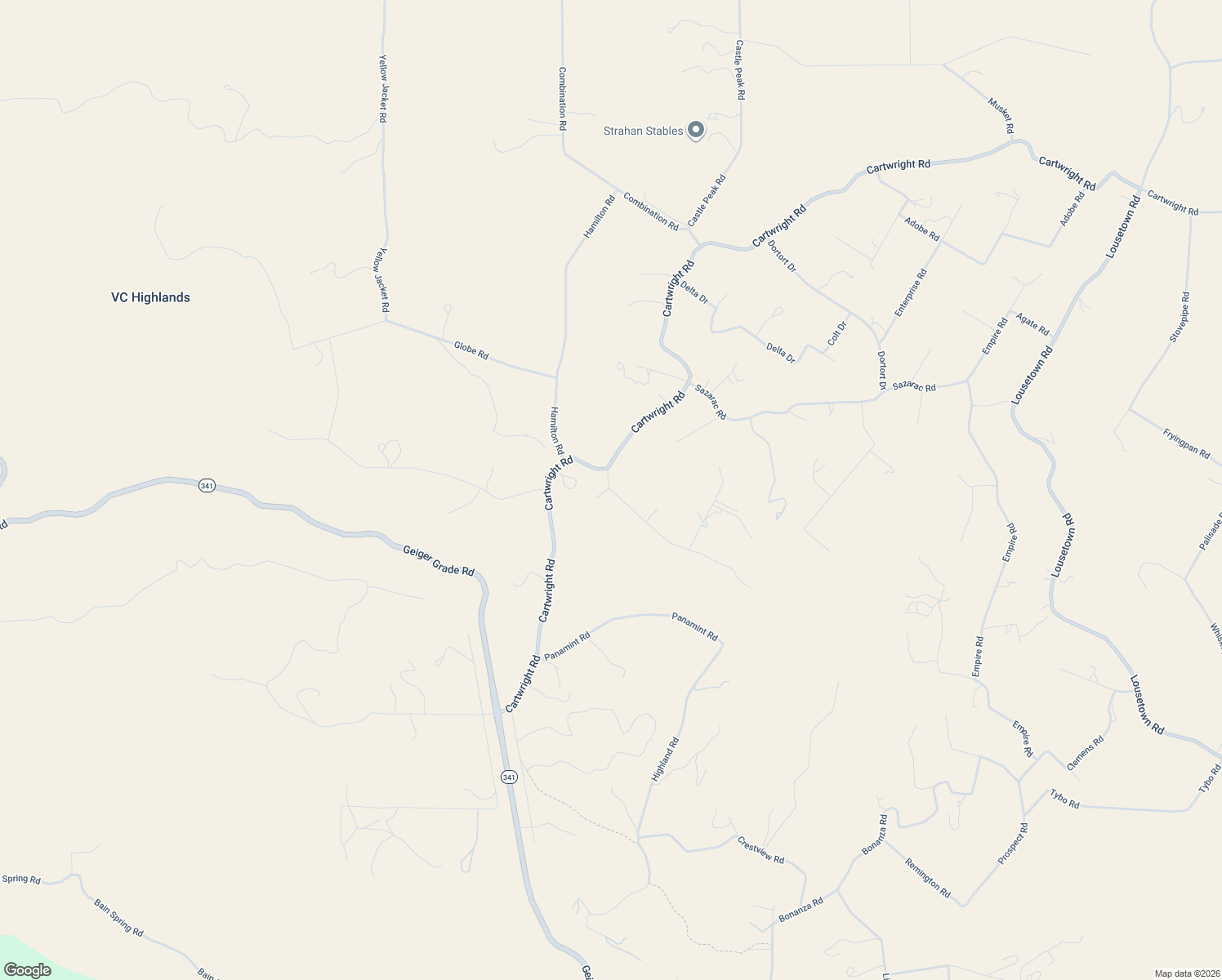 map of restaurants, bars, coffee shops, grocery stores, and more near 2031 Saddleback Road in Reno