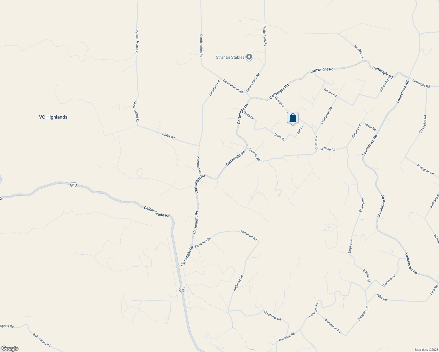 map of restaurants, bars, coffee shops, grocery stores, and more near 2031 Saddleback Road in Reno