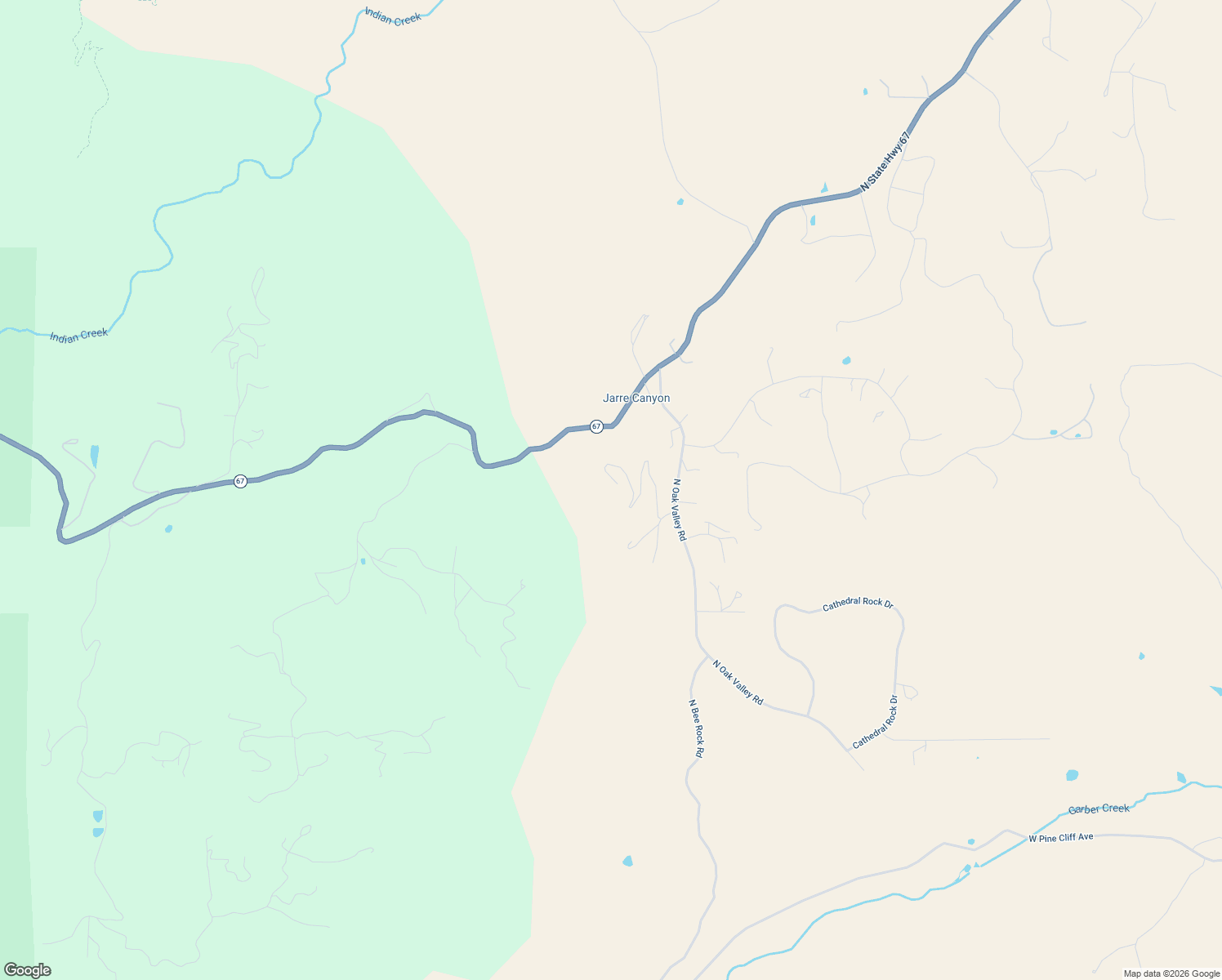 map of restaurants, bars, coffee shops, grocery stores, and more near 7220-7298 West Box Canyon Road in Sedalia