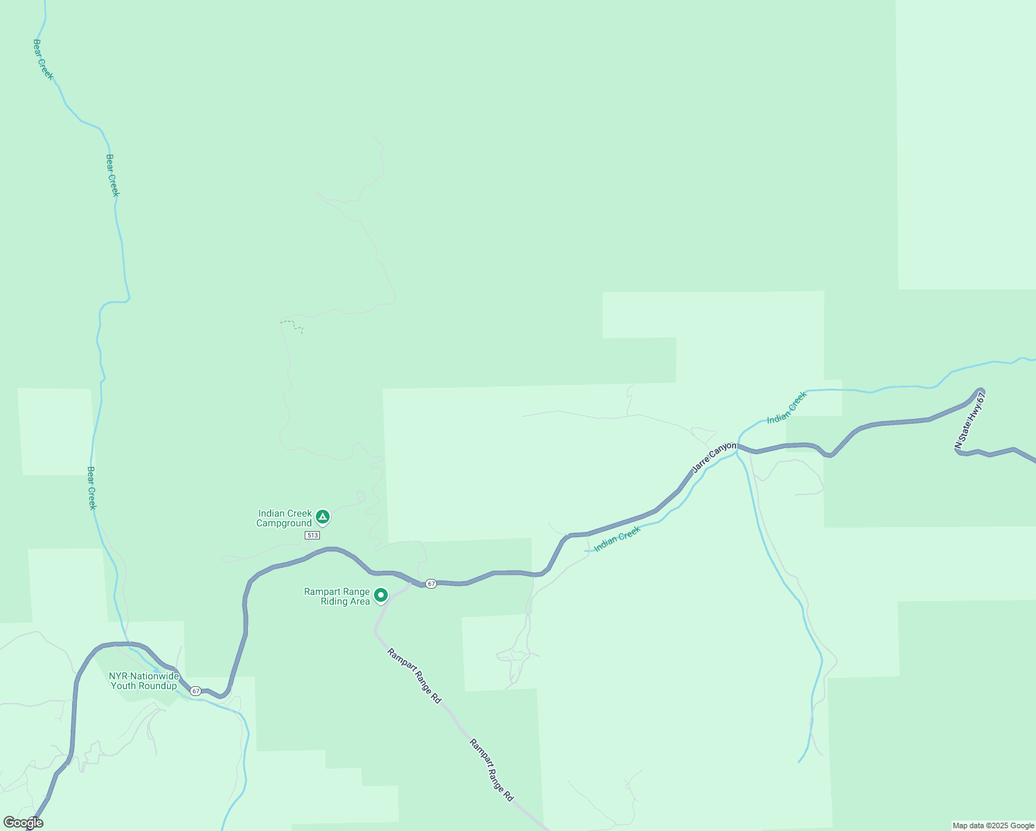 map of restaurants, bars, coffee shops, grocery stores, and more near Unnamed Road in Sedalia