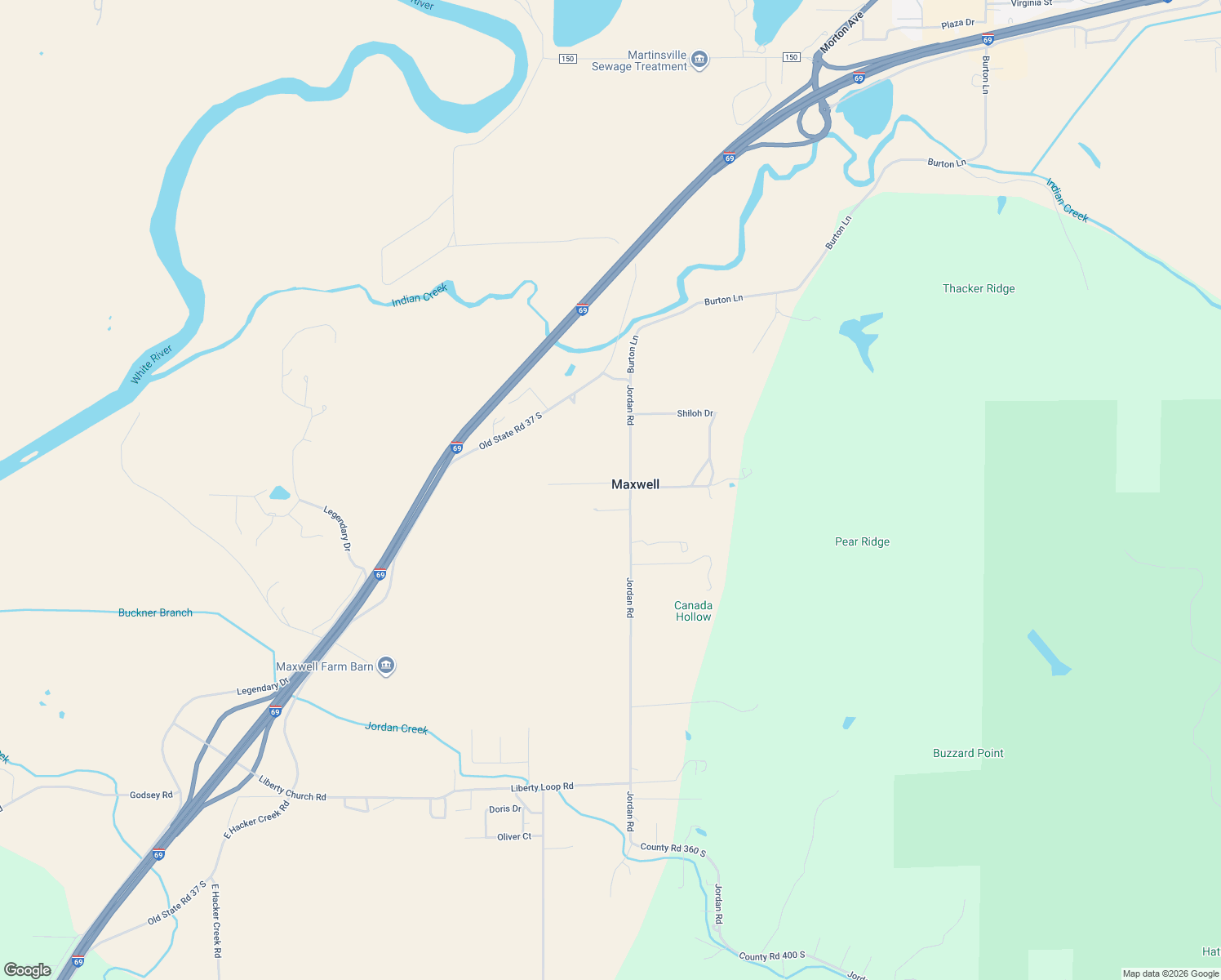 map of restaurants, bars, coffee shops, grocery stores, and more near 1815 Lynn Dr in Martinsville