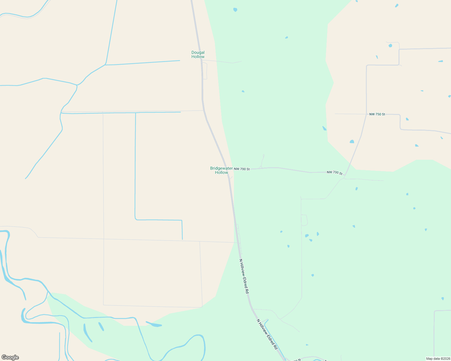 map of restaurants, bars, coffee shops, grocery stores, and more near 692 North Hillview-Eldred Road in Hillview