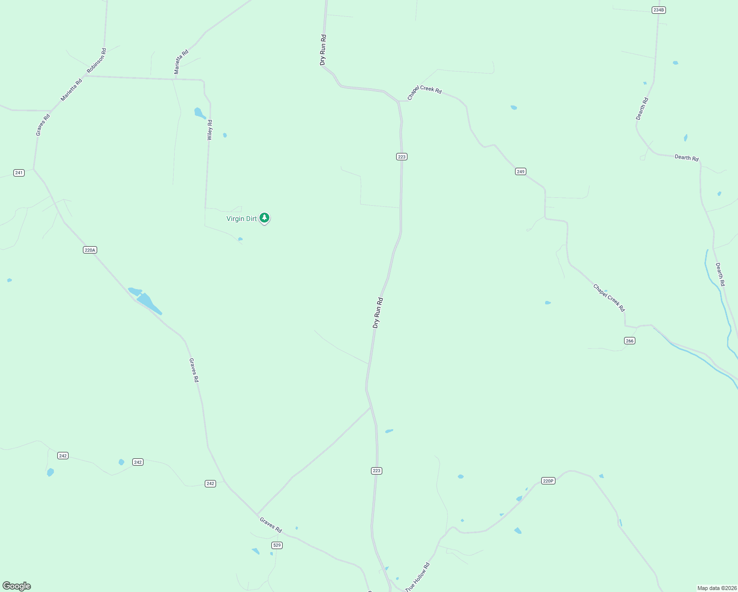 map of restaurants, bars, coffee shops, grocery stores, and more near 4512 Dry Run Road in Chillicothe