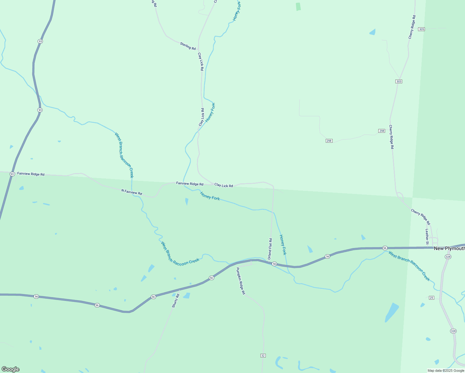map of restaurants, bars, coffee shops, grocery stores, and more near 22760 Clay Lick Road in Logan