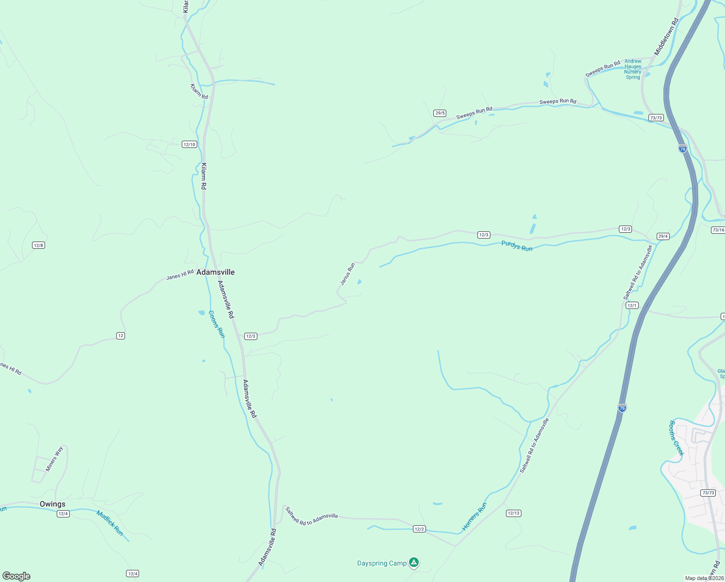 map of restaurants, bars, coffee shops, grocery stores, and more near 594 Jarius Run in Shinnston