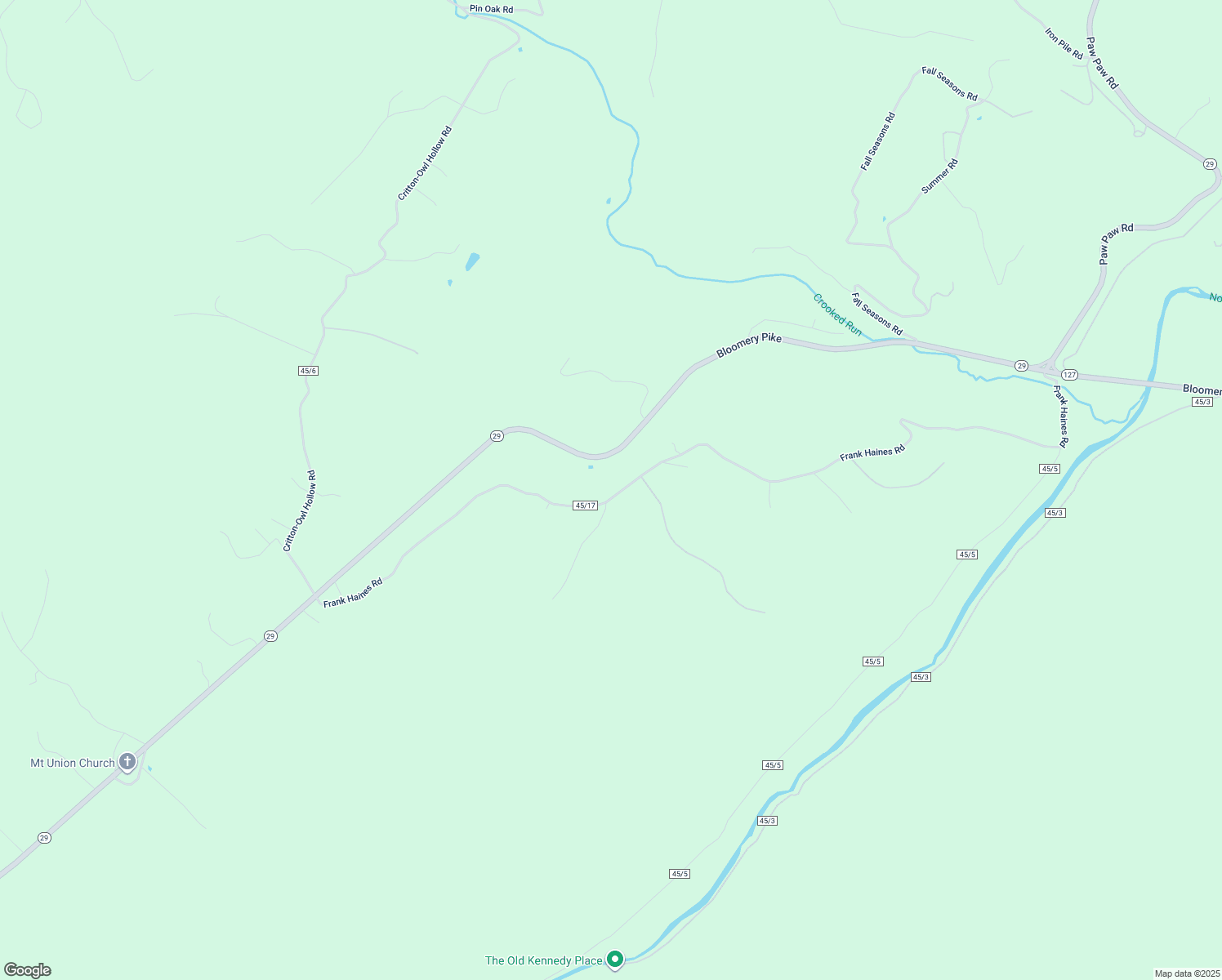map of restaurants, bars, coffee shops, grocery stores, and more near 1003 Frank Haines Road in Paw Paw
