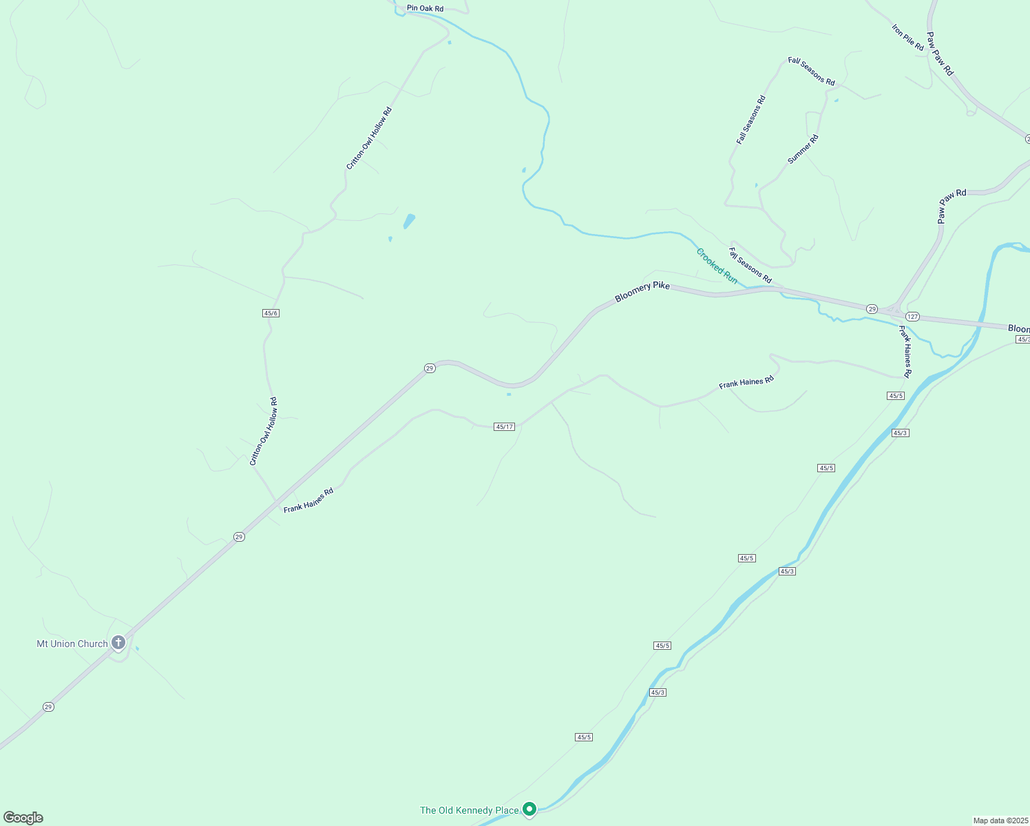 map of restaurants, bars, coffee shops, grocery stores, and more near 1003 Frank Haines Road in Paw Paw