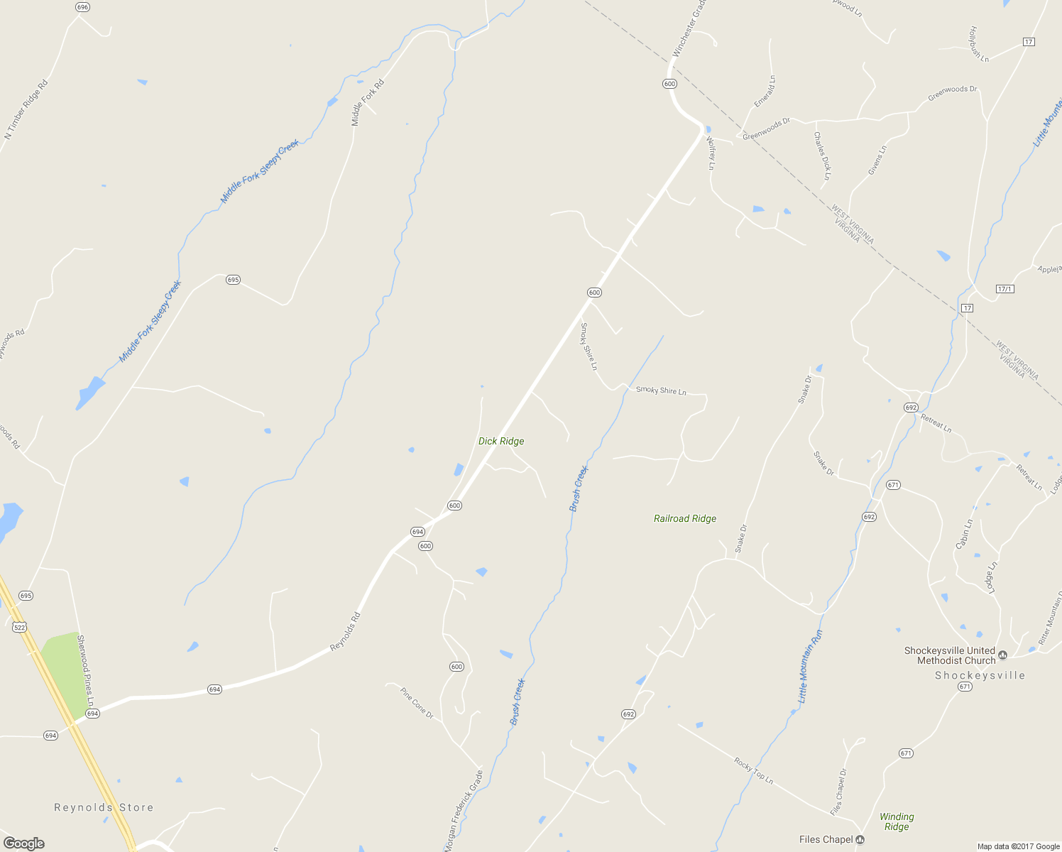 map of restaurants, bars, coffee shops, grocery stores, and more near 994 Reynolds Road in Cross Junction