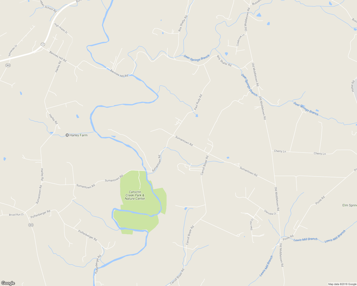 map of restaurants, bars, coffee shops, grocery stores, and more near 3303 Sumantown Rd in Middletown