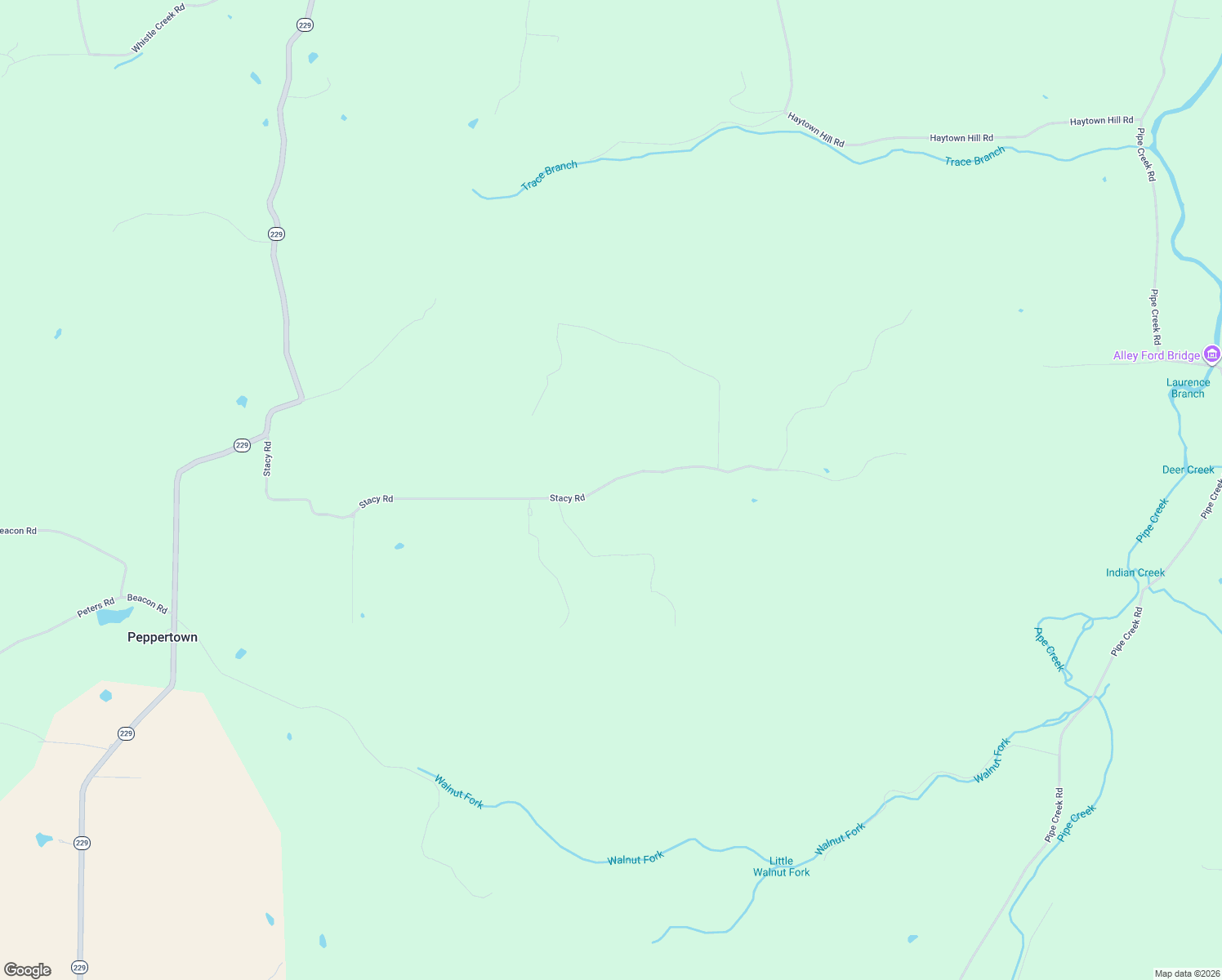 map of restaurants, bars, coffee shops, grocery stores, and more near 20012 Stacy Road in Metamora
