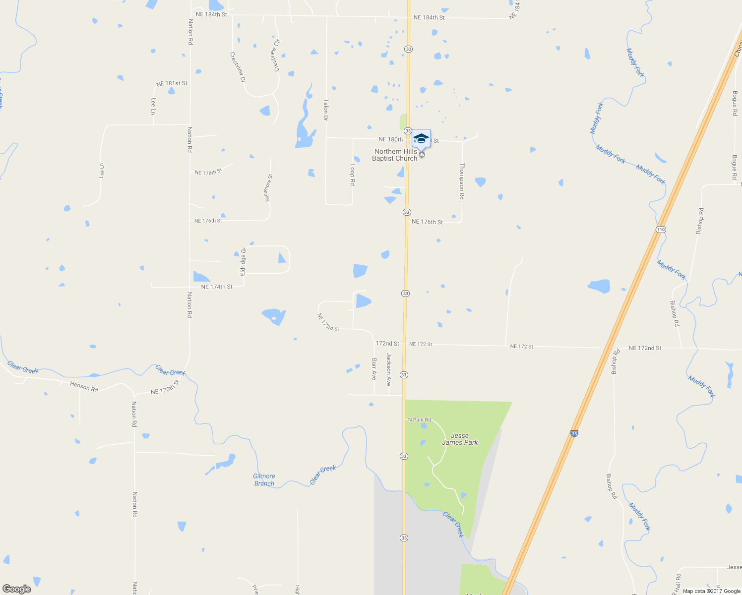 map of restaurants, bars, coffee shops, grocery stores, and more near 17323 Landmark Drive in Holt