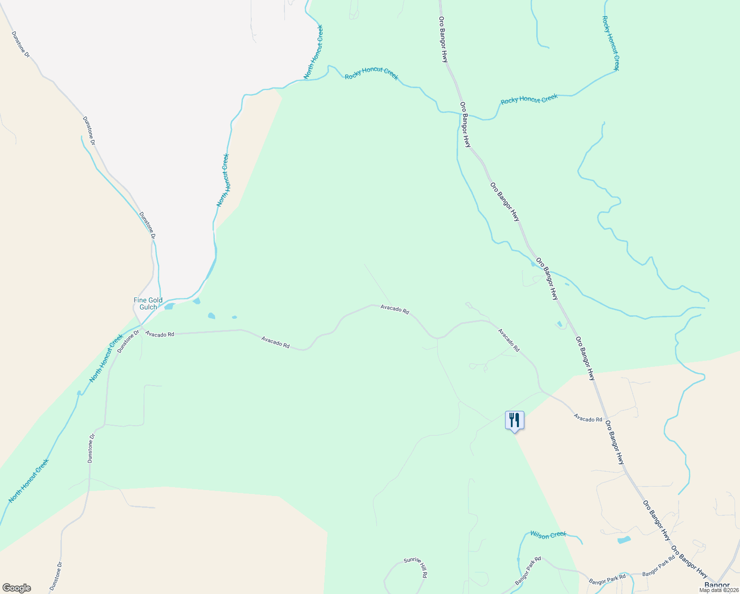 map of restaurants, bars, coffee shops, grocery stores, and more near in Bangor