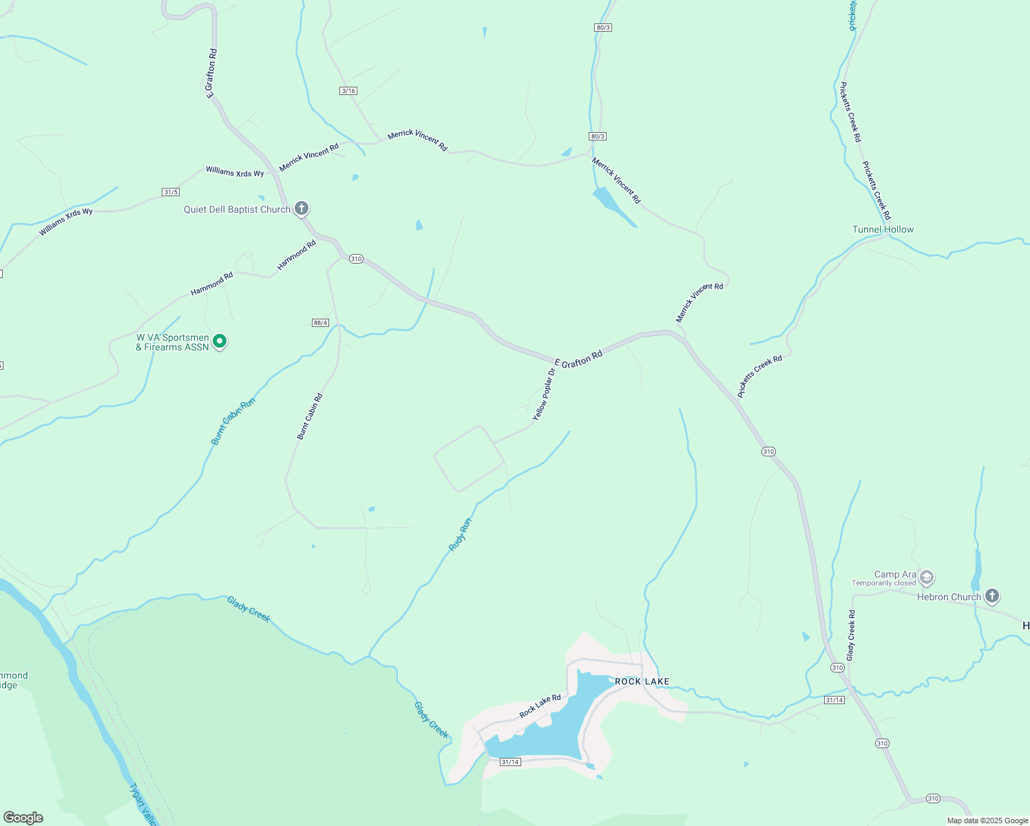 map of restaurants, bars, coffee shops, grocery stores, and more near 386 Red Oak Drive in Fairmont