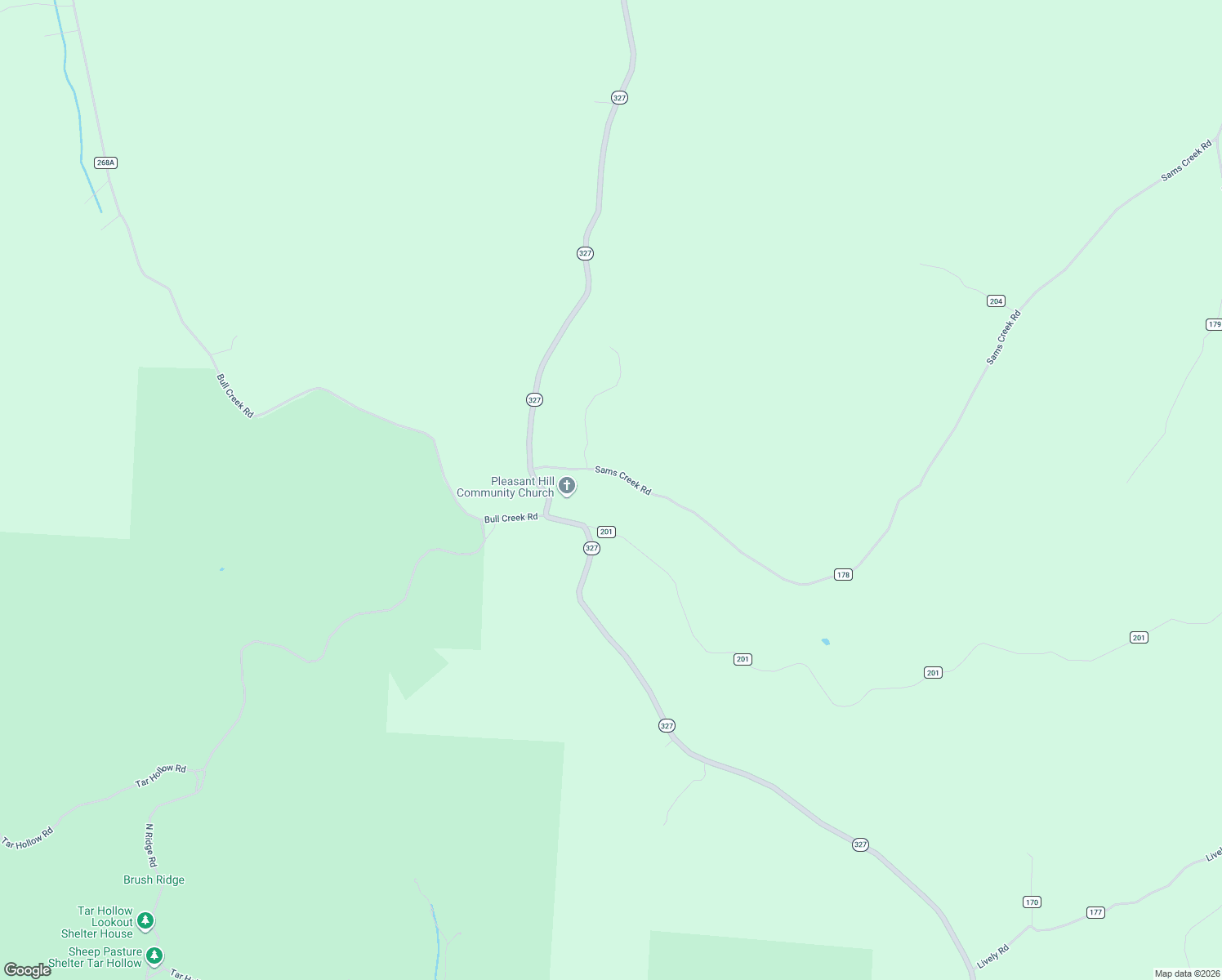 map of restaurants, bars, coffee shops, grocery stores, and more near 22534-22926 Township Highway 178 in Laurelville