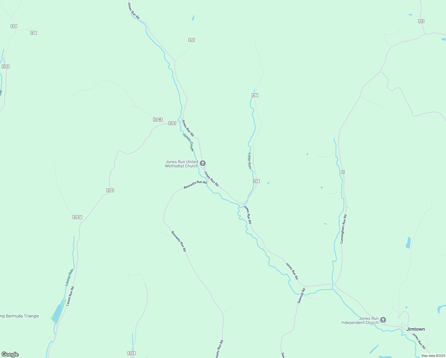 map of restaurants, bars, coffee shops, grocery stores, and more near in Jimtown