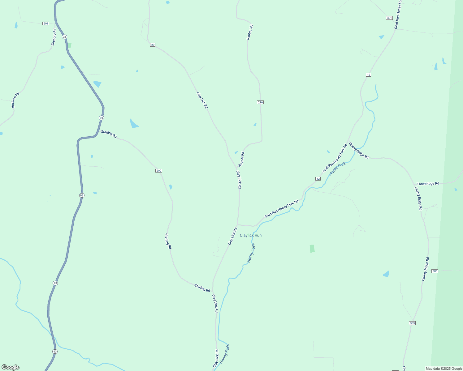 map of restaurants, bars, coffee shops, grocery stores, and more near 21001-21247 County Road 29 in Logan