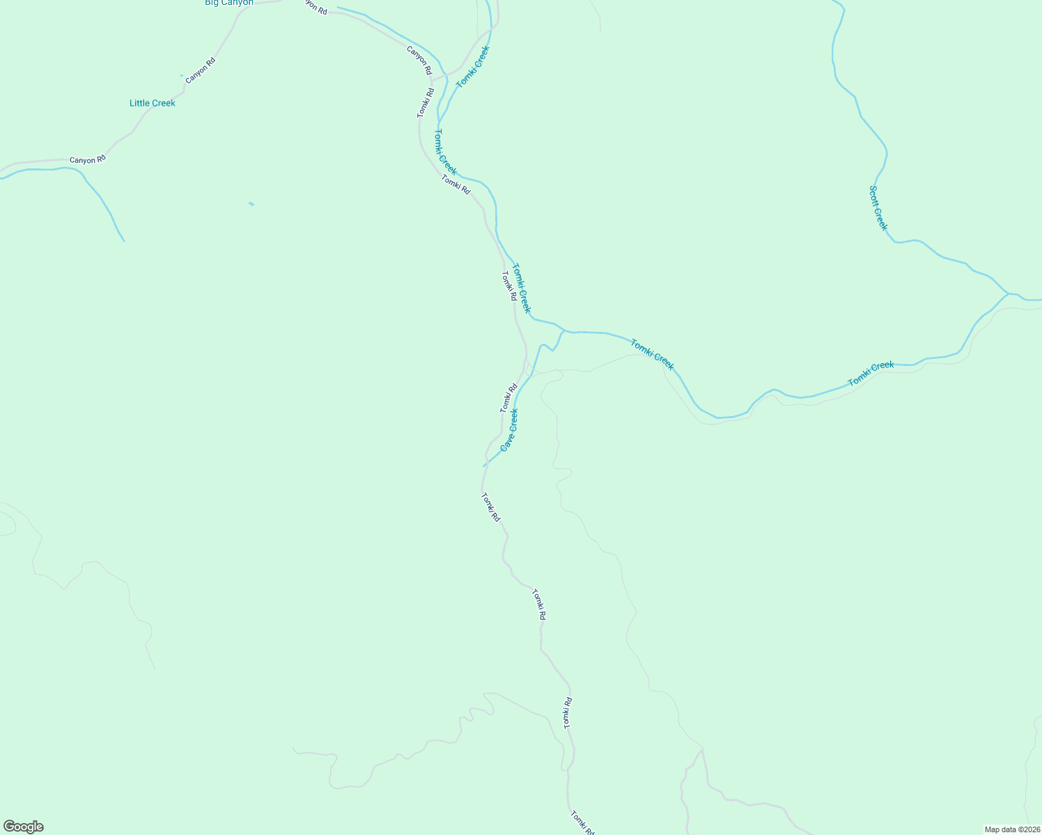map of restaurants, bars, coffee shops, grocery stores, and more near 20261 Tomki Road in Willits